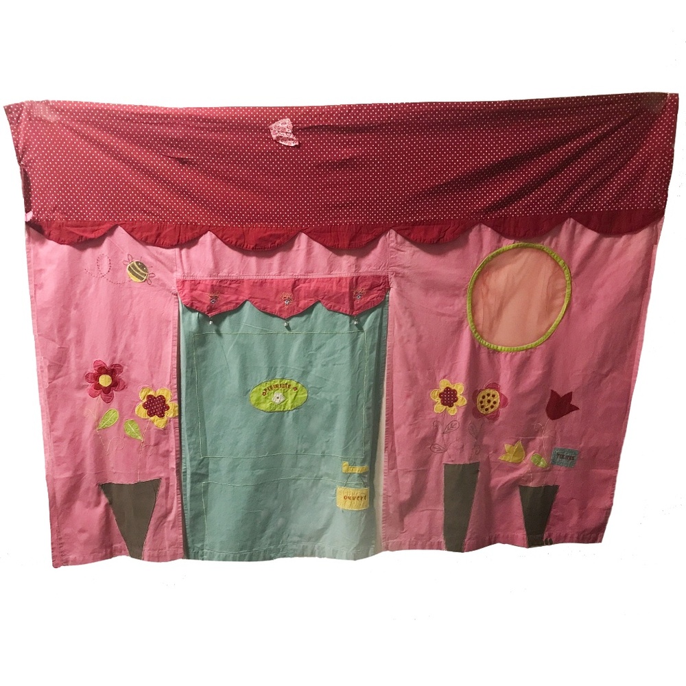 Girl's Bunk Bed Privacy Curtains
